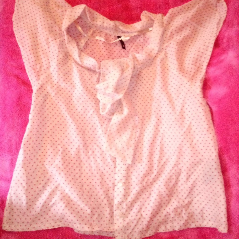 Polka dot blouse